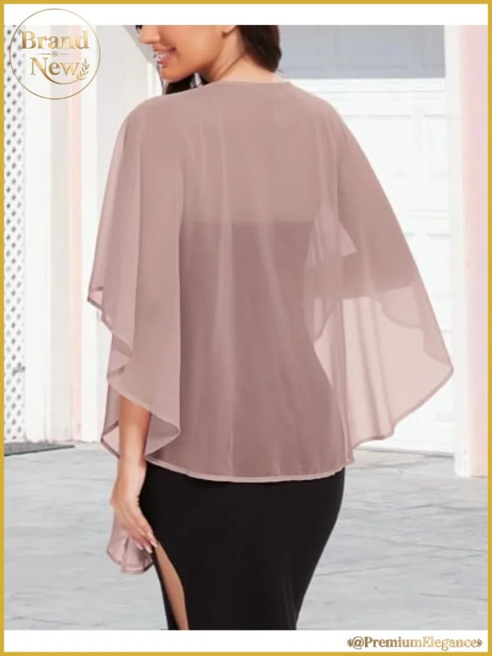Womens Chiffon Shawl Wrap Sheer Evening Dress Cover Up Scarf